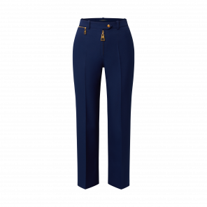 Louis Vuitton Greca-waistband flared track pants